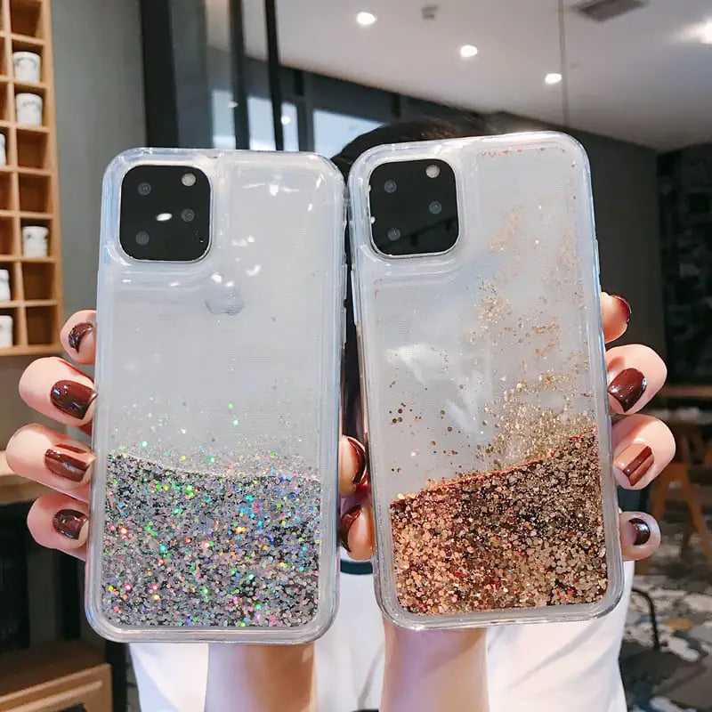 Starry Liquid Sand Phone Case
