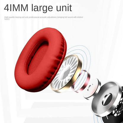 Hi-Fi Stereo Wireless Headphones with Microphone and Radio
