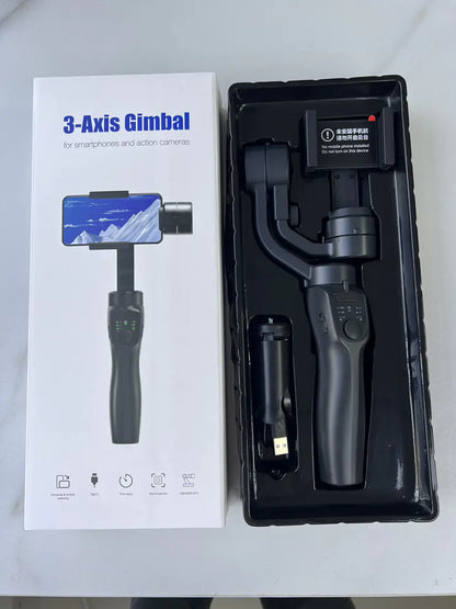 Smart 3-Axis Stabilizer Tripod for Mobile Video