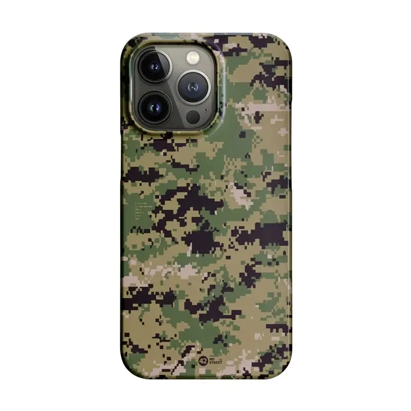 Jungle Green Digital Camouflage Phone Case