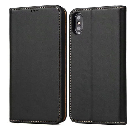 Luxury Leather Wallet Case for iPhone