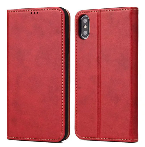 Luxury Leather Wallet Case for iPhone