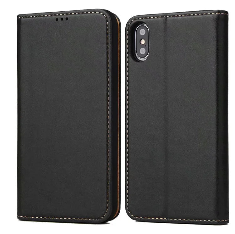 Luxury Leather Wallet Case for iPhone