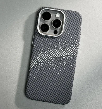 Abstract Starry Pixel MagSafe Phone Case for iPhone