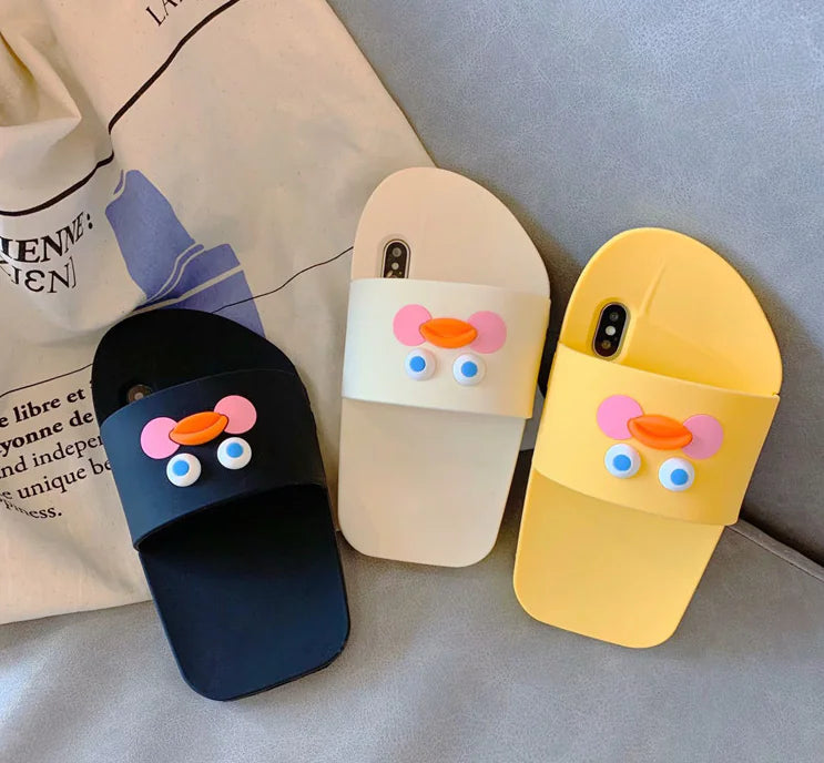 Duck Slippers for iPhone Cases