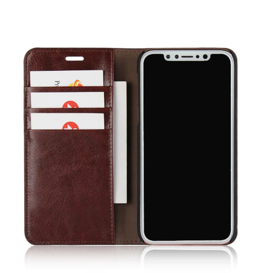 Flip Leather Protective Phone Case