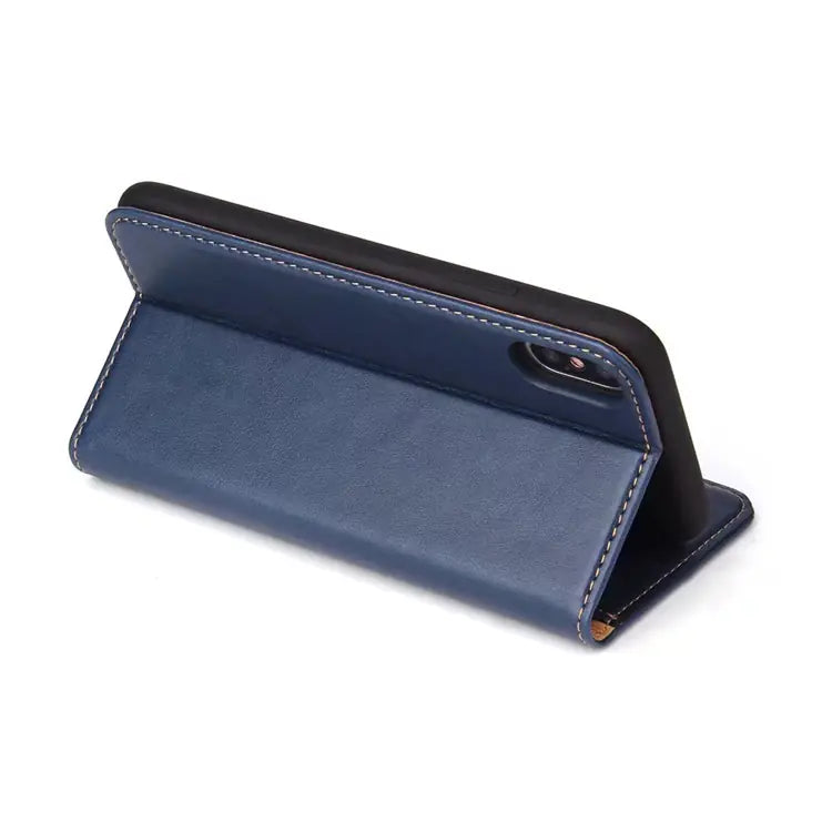 Luxury Leather Wallet Case for iPhone